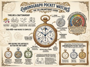 Chronograph Pocket Watches Guide Infographic