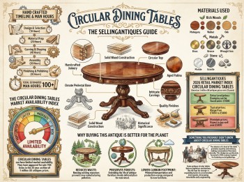 Circular Dining Tables Guide Infographic
