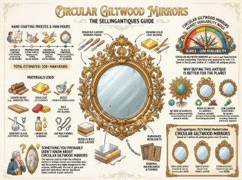 Circular Giltwood Mirrors Guide Infographic