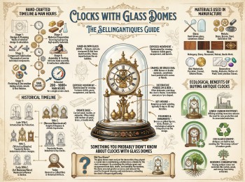 Clocks With Glass Domes Guide Infographic