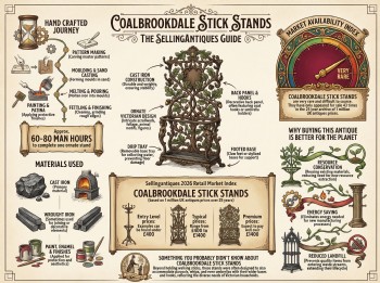 Coalbrookdale Stick Stands Guide Infographic