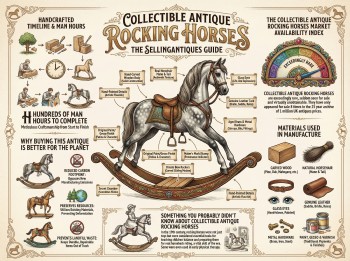 Collectible Antique Rocking Horses Guide Infographic