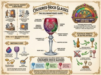 Coloured Hock Glasses Guide Infographic