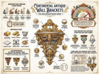 Continental Antique Wall Brackets Guide Infographic