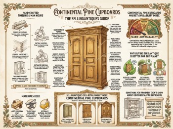 Continental Pine Cupboards Guide Infographic
