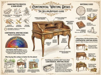 Continental Writing Desks Guide Infographic