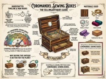 Coromandel Sewing Boxes Guide Infographic