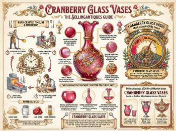 Cranberry Glass Vases Guide Infographic