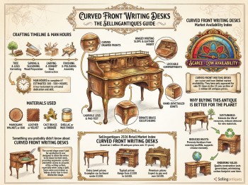 Curved Front Writing Desks from 0 Shops