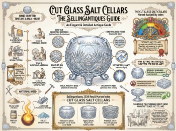 Cut Glass Salt Cellars Guide Infographic