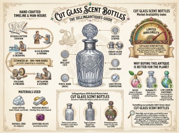 Cut Glass Scent Bottles Guide Infographic