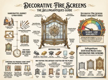 Decorative Fire Screens Guide Infographic