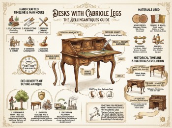Desks With Cabriole Legs Guide Infographic