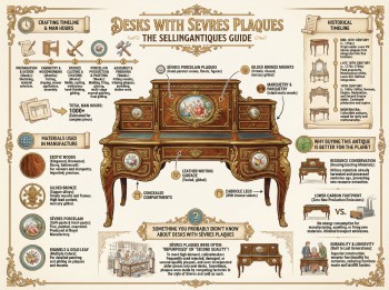 Desks With Sevres Plaques Guide Infographic