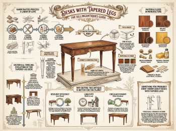Desks With Tapered Legs Guide Infographic