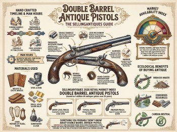 Double Barrel Antique Pistols Guide Infographic