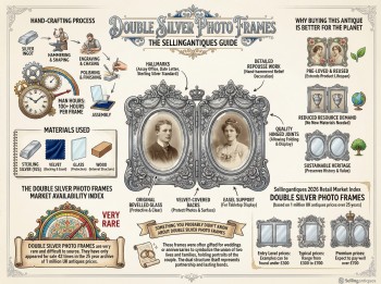 Double Silver Photo Frames Guide Infographic