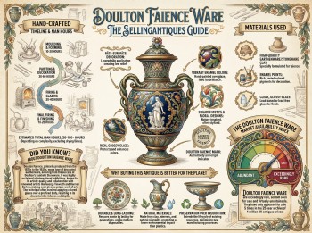 Doulton Faience Ware Guide Infographic