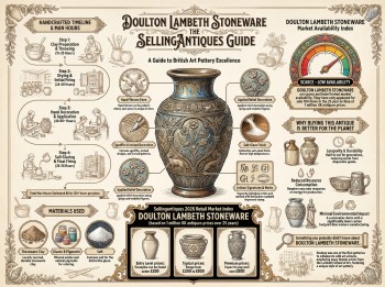 Doulton Lambeth Stoneware Guide Infographic