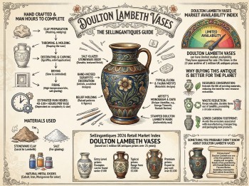 Doulton Lambeth Vases Guide Infographic
