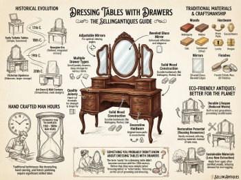 Dressing Tables With Drawers Guide Infographic