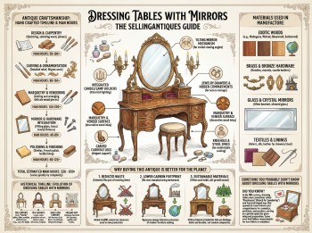 Dressing Tables With Mirrors Guide Infographic