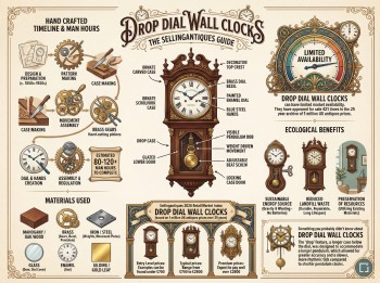Drop Dial Wall Clocks Guide Infographic