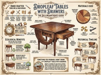 Dropleaf Tables With Drawers Guide Infographic