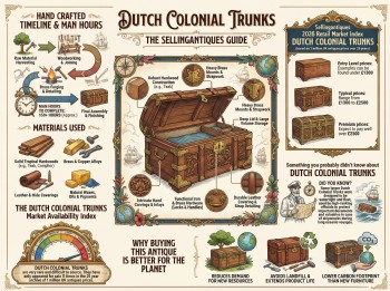 Dutch Colonial Trunks from 2 Shops