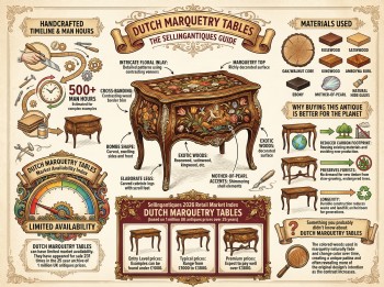 Dutch Marquetry Tables Guide Infographic