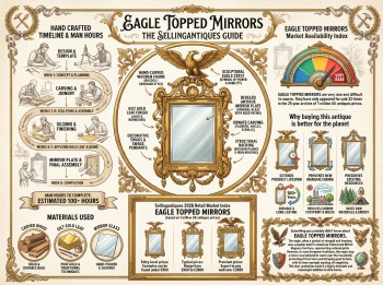 Eagle Topped Mirrors Guide Infographic