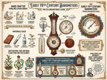 Early 19th Century Barometers Guide Infographic