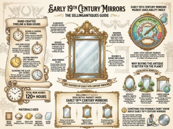 Early 19th Century Mirrors Guide Infographic