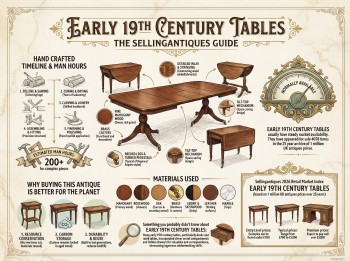Early 19th Century Tables Guide Infographic