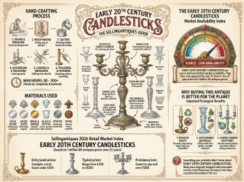 Early 20th Century Candlesticks Guide Infographic