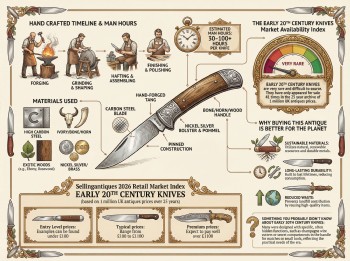 Early 20th Century Knives Guide Infographic