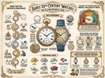 Early 20th Century Watches Guide Infographic