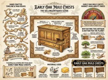 Early Oak Mule Chests Guide Infographic
