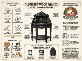 Ebonised Wood Stands Guide Infographic