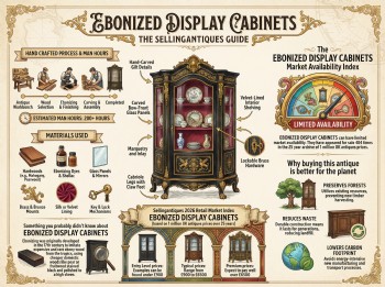 Ebonized Display Cabinets Guide Infographic