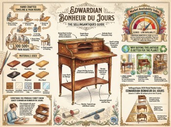 Edwardian Bonheur Du Jours Guide Infographic