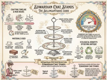 Edwardian Cake Stands Guide Infographic
