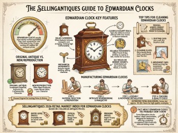 Edwardian Clocks Guide Infographic