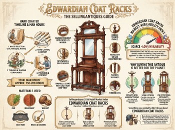 Edwardian Coat Racks Guide Infographic