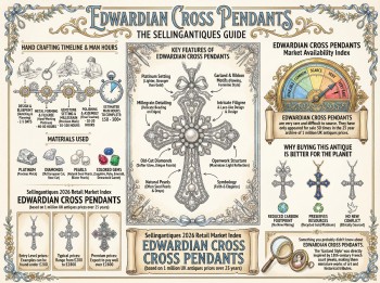 Edwardian Cross Pendants Guide Infographic
