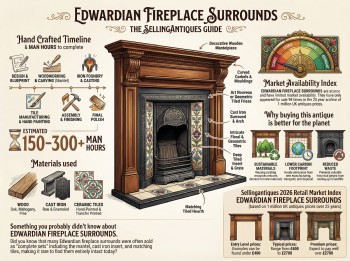 Edwardian Fireplace Surrounds from 1 Shops