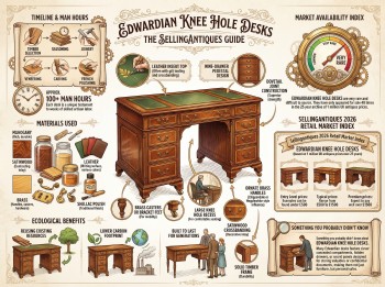 Edwardian Knee Hole Desks Guide Infographic