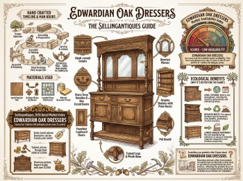 Edwardian Oak Dressers Guide Infographic
