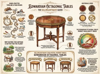 Edwardian Octagonal Tables Guide Infographic