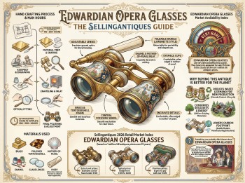 Edwardian Opera Glasses Guide Infographic